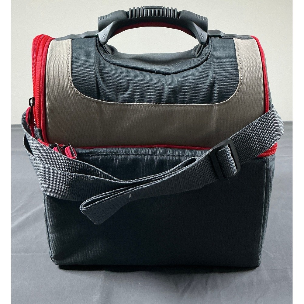 Igloo Playmate Gripper MaxCold 16 Can Cooler Bag Sandstone Red 4901088 NWT - Picture 4 of 8